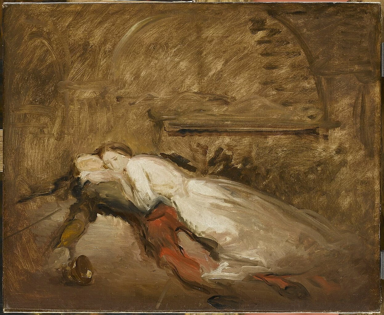 Romeo e Giulietta. Schizzo, 1849 - Musée du Louvre, Parigi